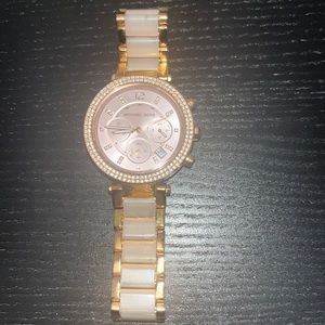 Rose Gold Michael Kors Watch!